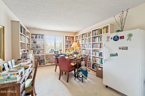 a spacious bathroom with a double vanity sink mirror and double