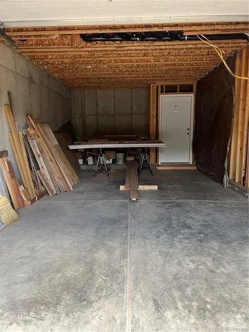 a view of outdoor space with seating area