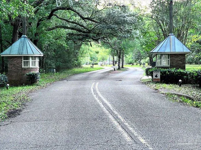 a front view of a house with yard and tree