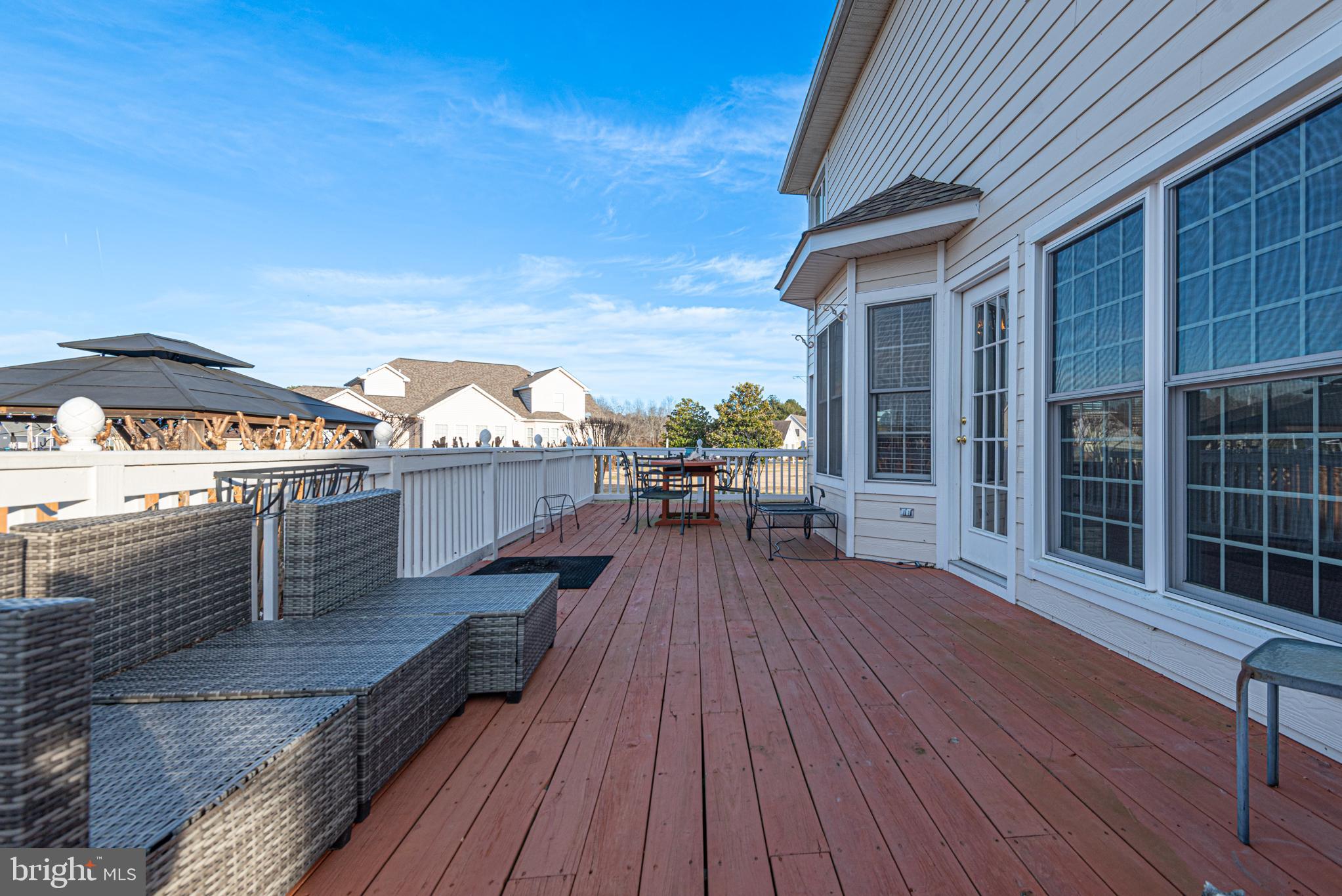 12004 Turtle Mill Road Bishopville, MD 21813 - Photo 6 of 69 a view of a balcony with chairs