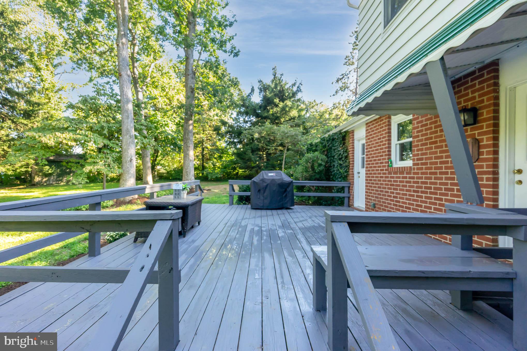 409 Fieldstone Court Fallston, MD 21047 - Photo 39 of 53 a view of balcony with deck and wooden floor