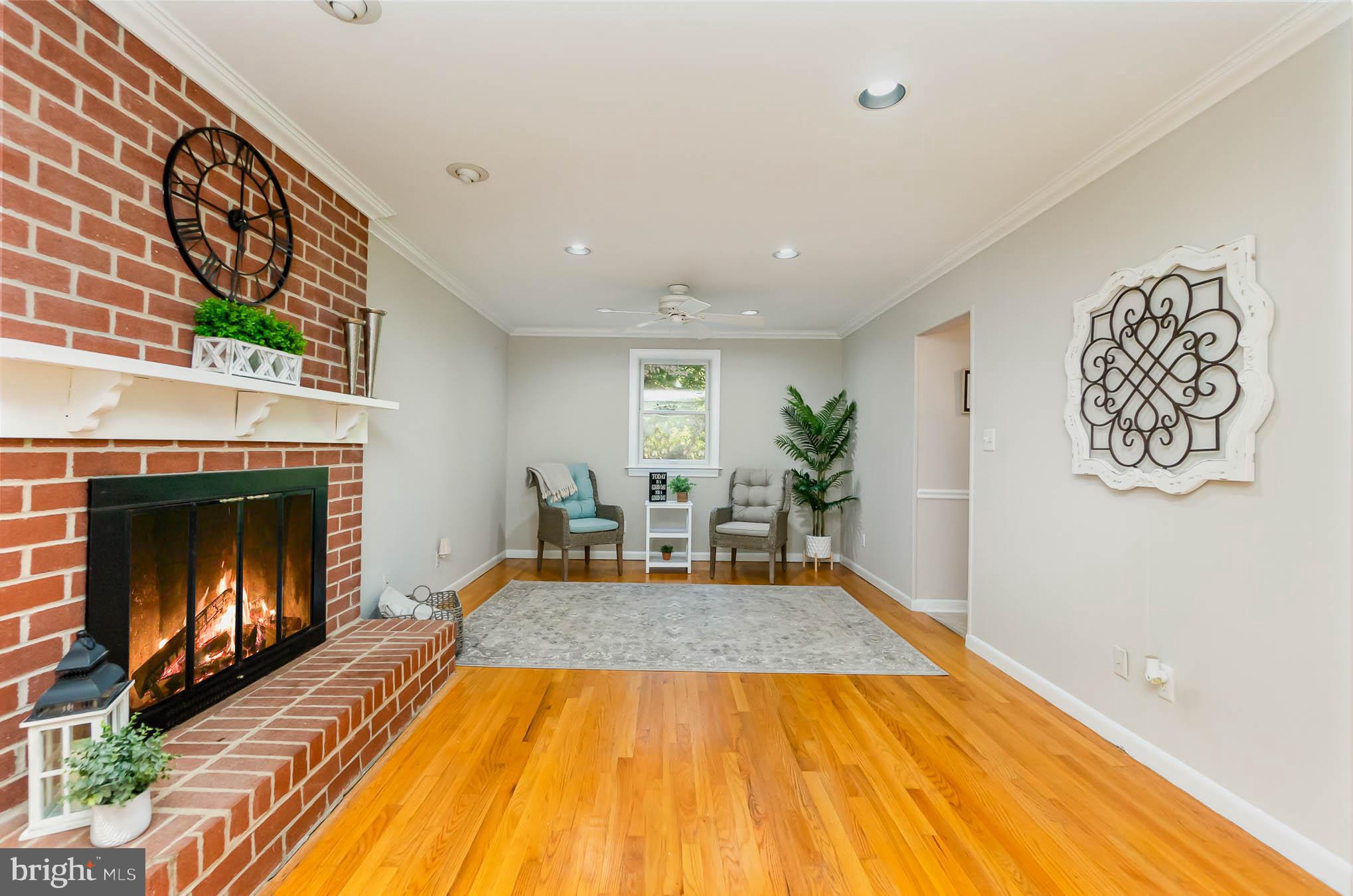 409 Fieldstone Court Fallston, MD 21047 - Photo 6 of 53 a view of livingroom with furniture and fireplace