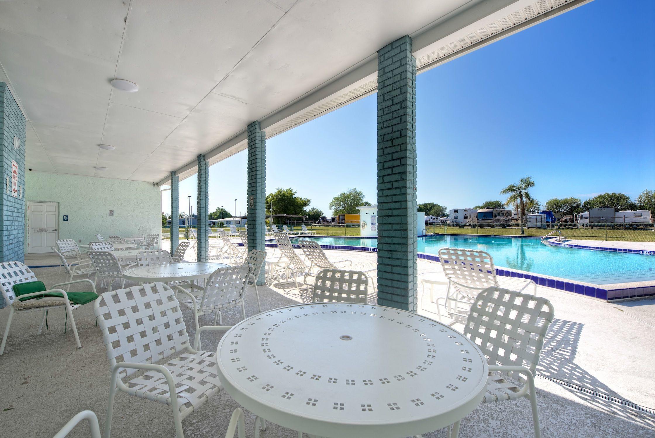 548 Ruth Circle Melbourne, FL 32904 - Photo 31 of 34 Clubhouse Pool