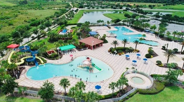 a view of a city with an ocean view