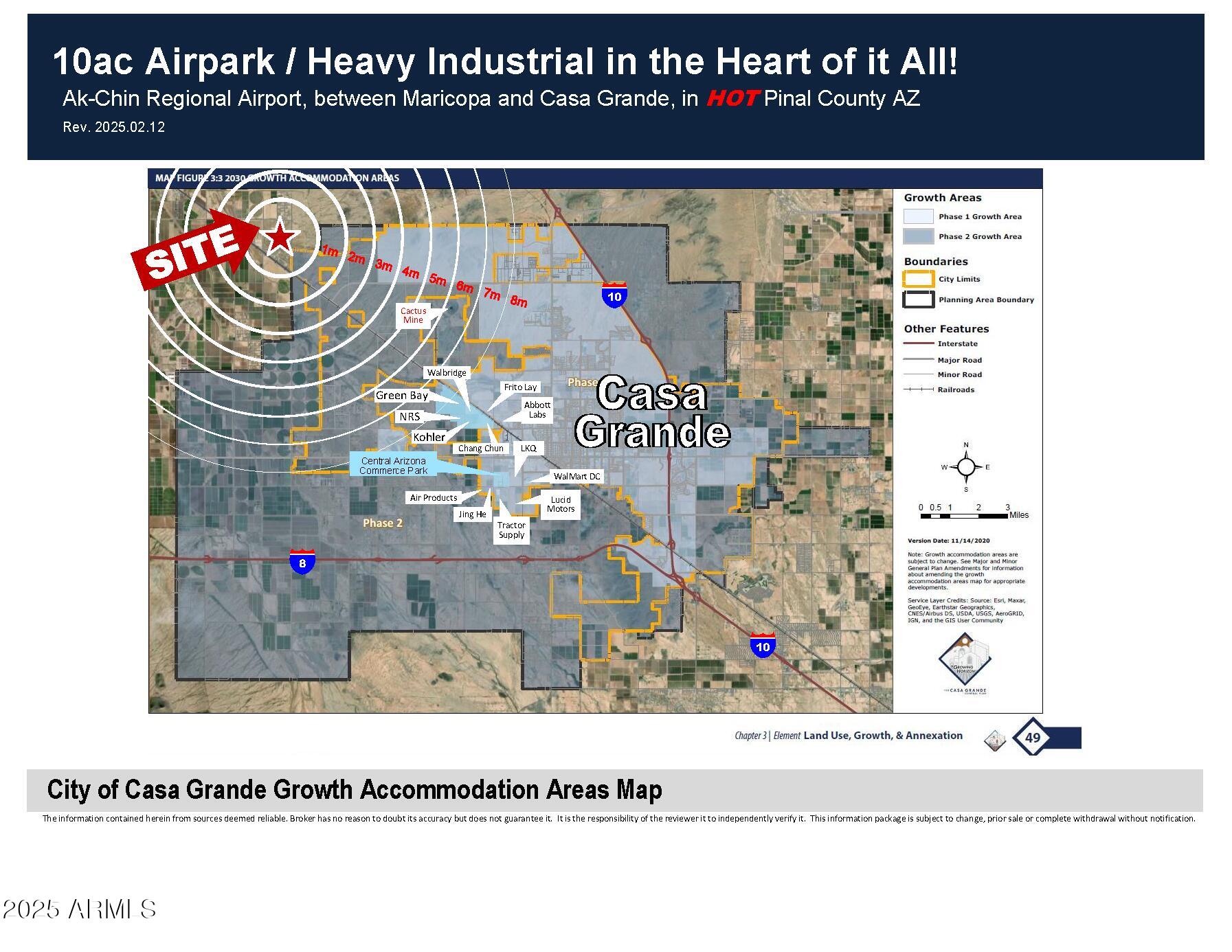 0 West Trading Post Road Maricopa, AZ 85138 - Photo 4 of 8 2025.02.12 10ac PINAL COUNTY HEAVY INDUS