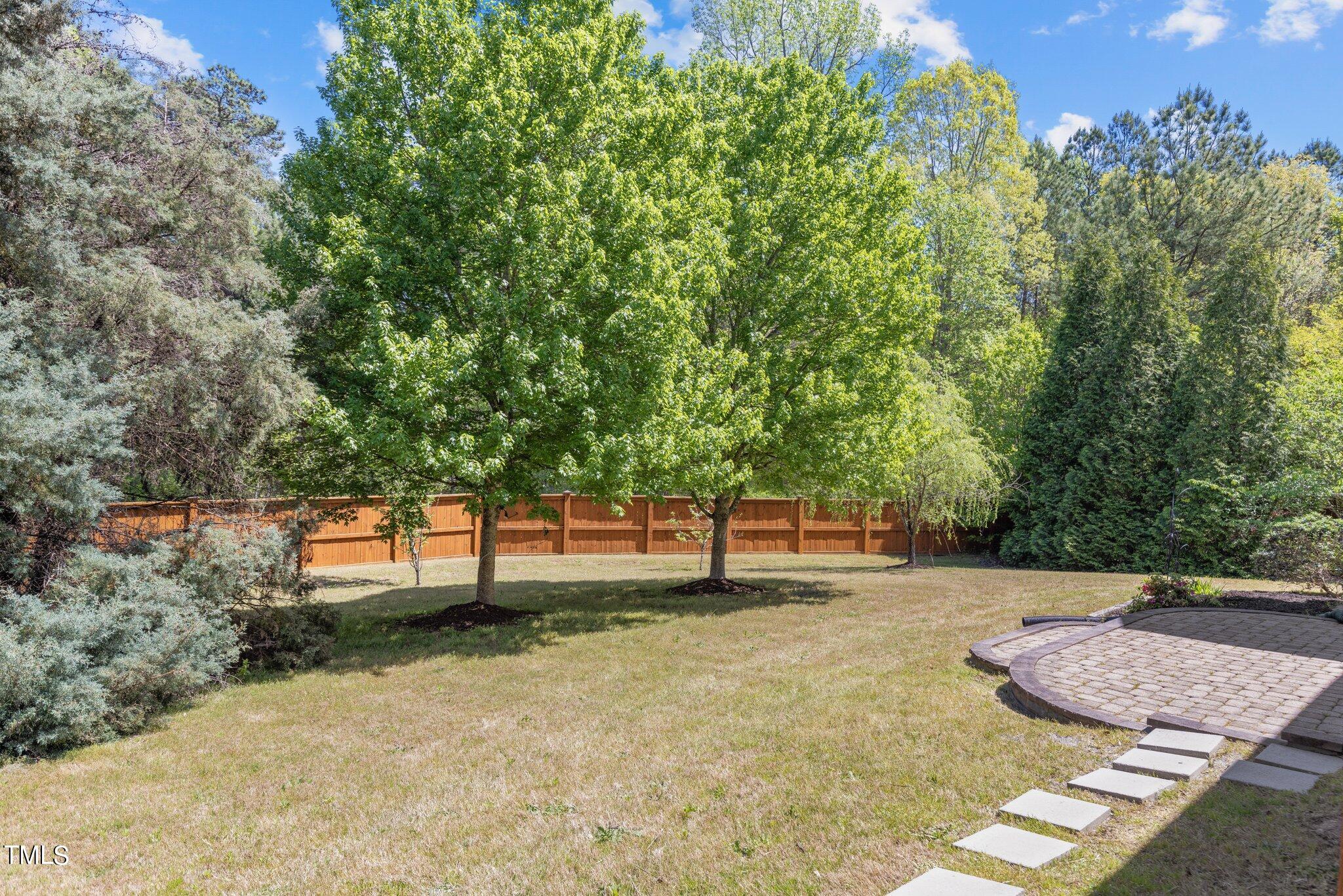 2711 Kinsley Place Raleigh, NC 27616 - Photo 32 of 77 Back Yard-Stone Path