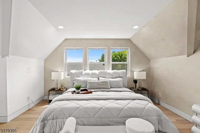 a view of a balcony with city view