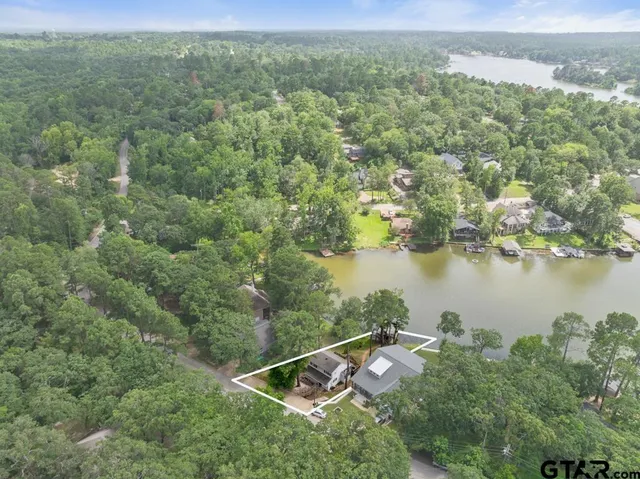 a view of a city and lake view