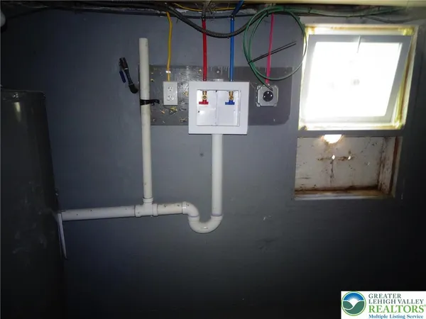 a view of water heater room