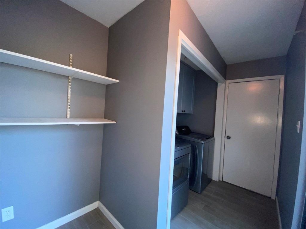 4204 Hudson Bend Road, Unit A Austin, TX 78734 - Photo 14 of 15 a view of hallway with wooden floor