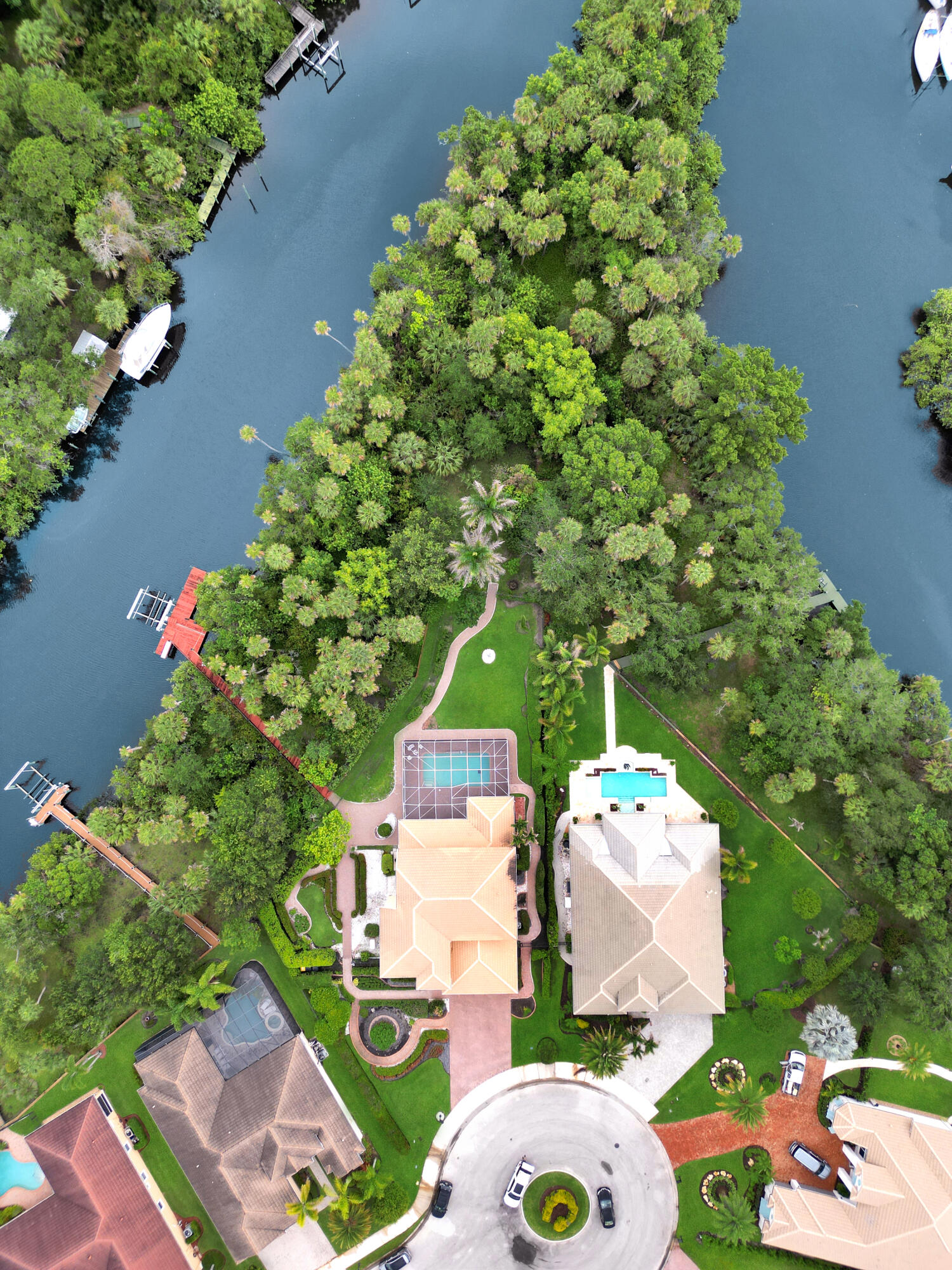 299 Southwest Lost River Road Stuart, FL 34997 - Photo 27 of 27 Overhead aerial