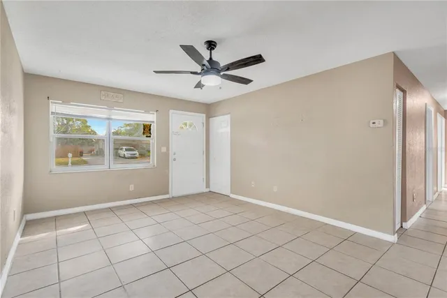 a view of an empty room with window