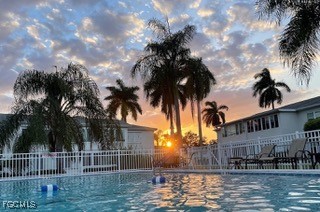 1830 Brantley Road, Unit J1 Fort Myers, FL 33907 - Photo 4 of 39 a view of a yard with a fountain