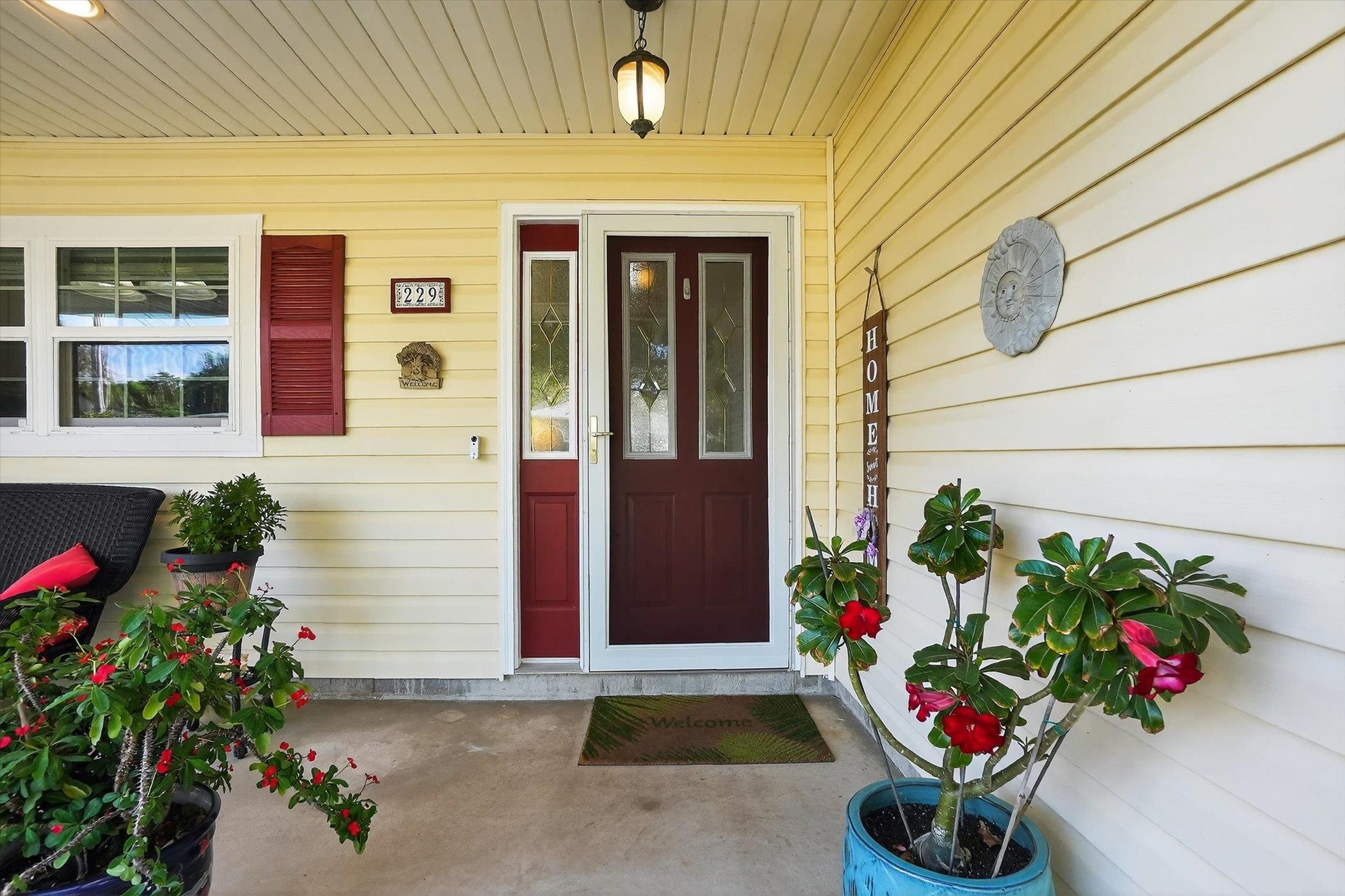 229 Yale Road St. Augustine, FL 32086 - Photo 28 of 47 Property entrance featuring a porch