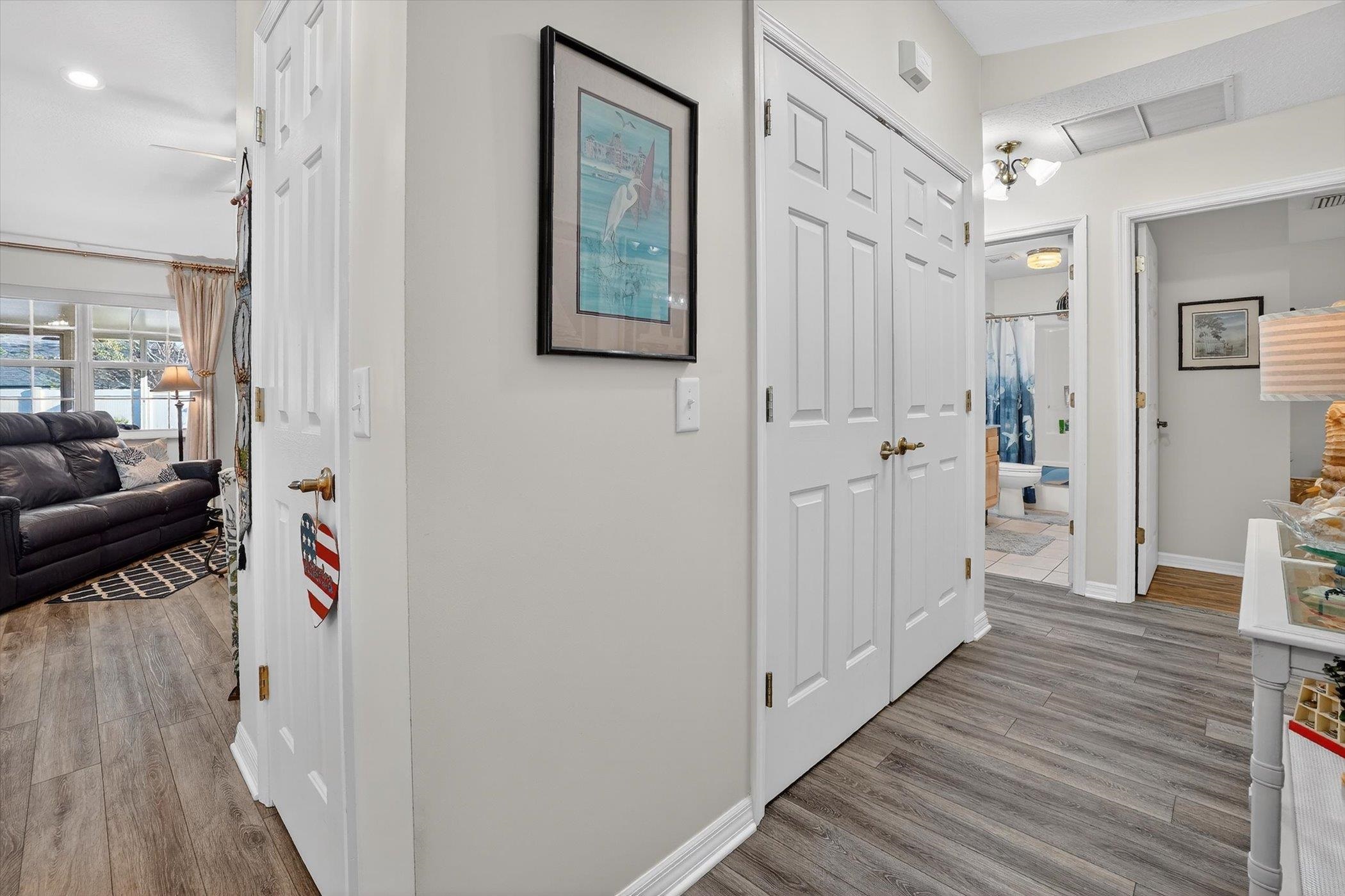 229 Yale Road St. Augustine, FL 32086 - Photo 30 of 47 Hall featuring light wood-style floors