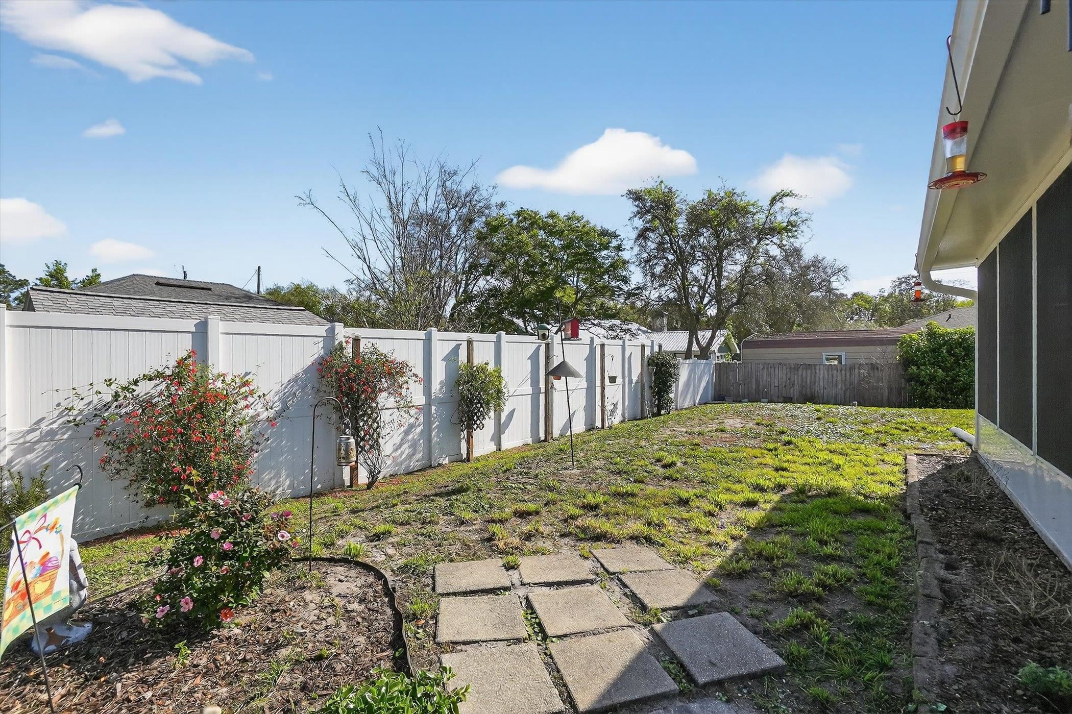 229 Yale Road St. Augustine, FL 32086 - Photo 44 of 47 View of fenced backyard
