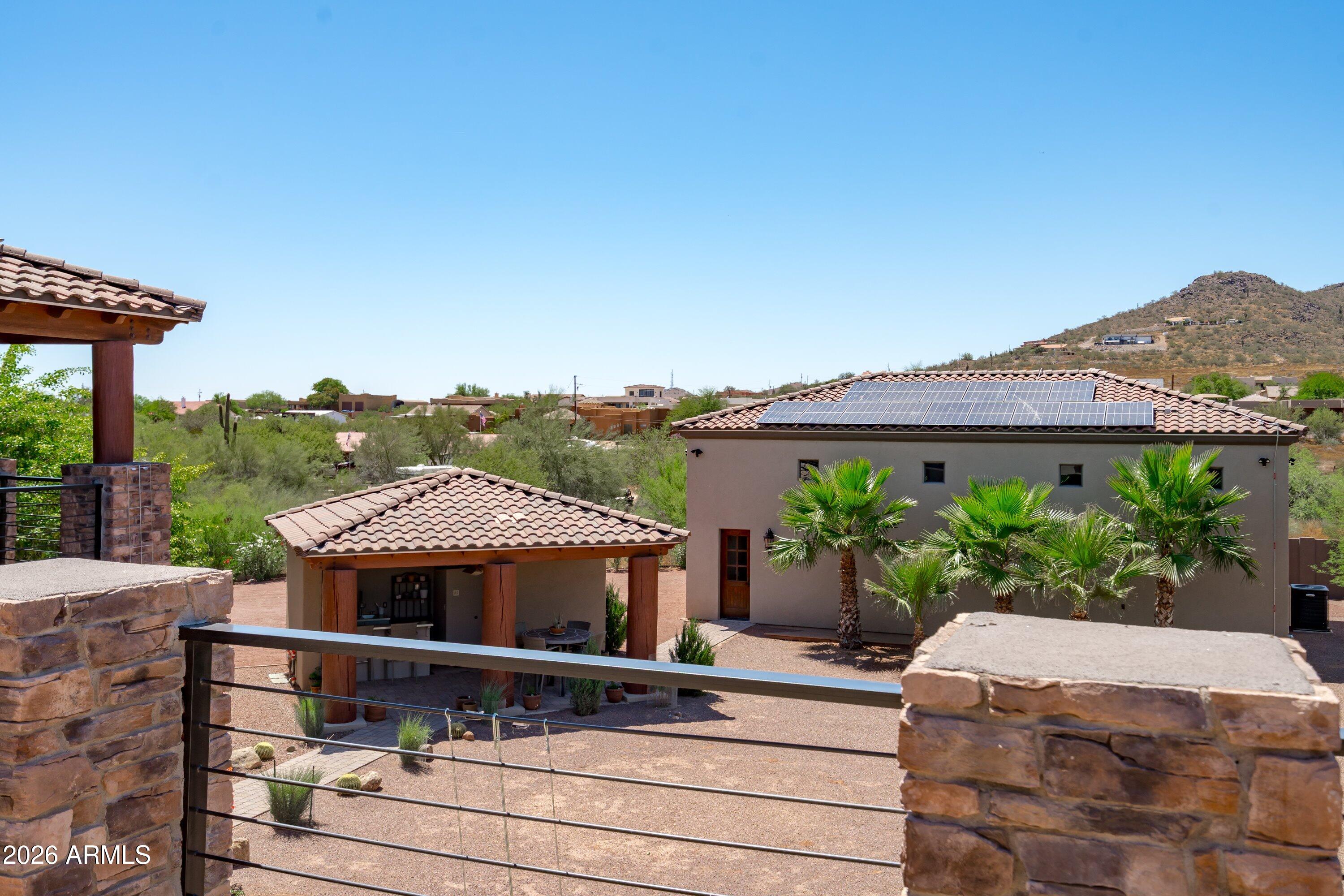 1823 West Maddock Road Phoenix, AZ 85086 - Photo 84 of 121 084-Cabana and Workshop View