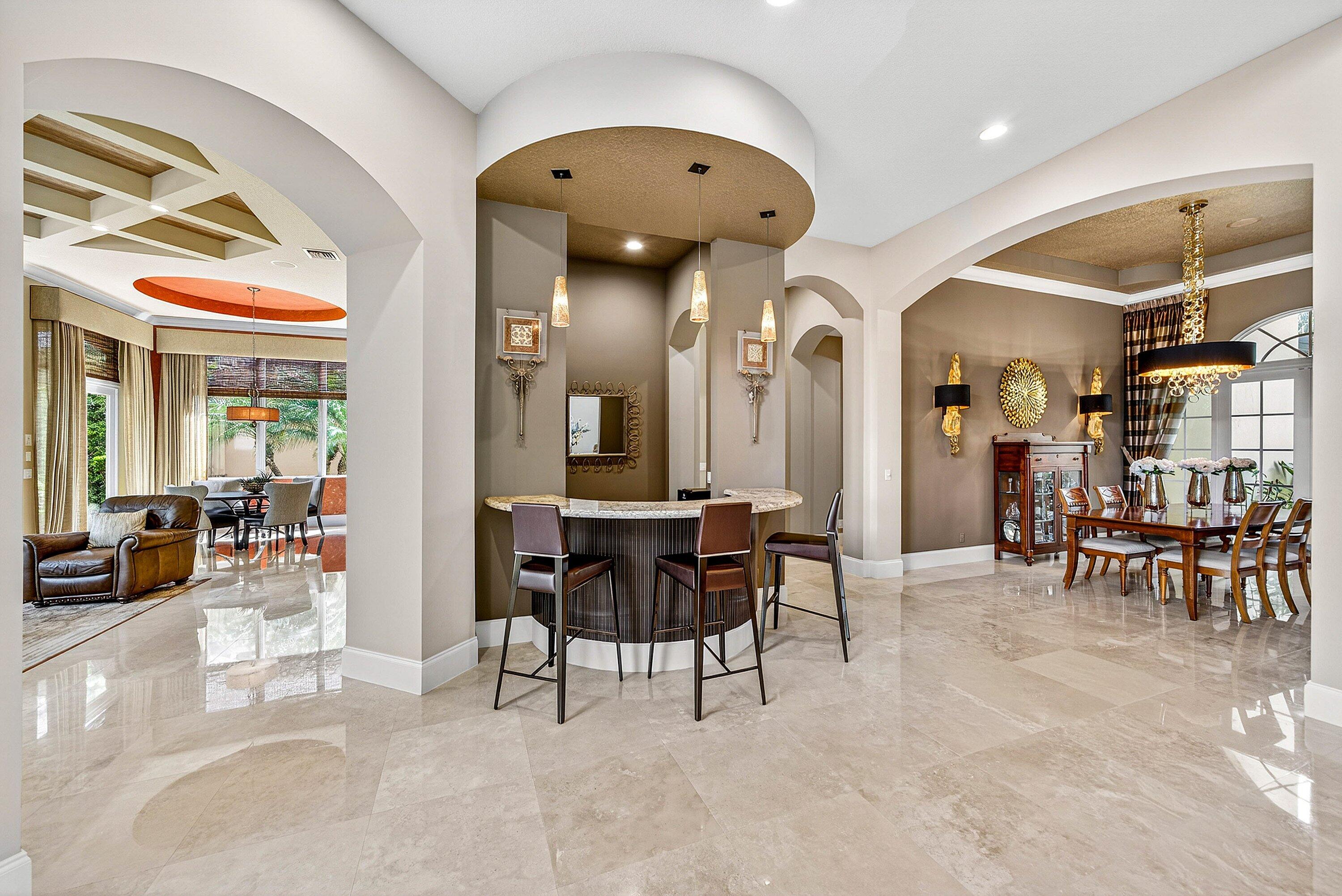 6445 Montesito Street Boca Raton, FL 33496 - Photo 14 of 86 Bar an main area