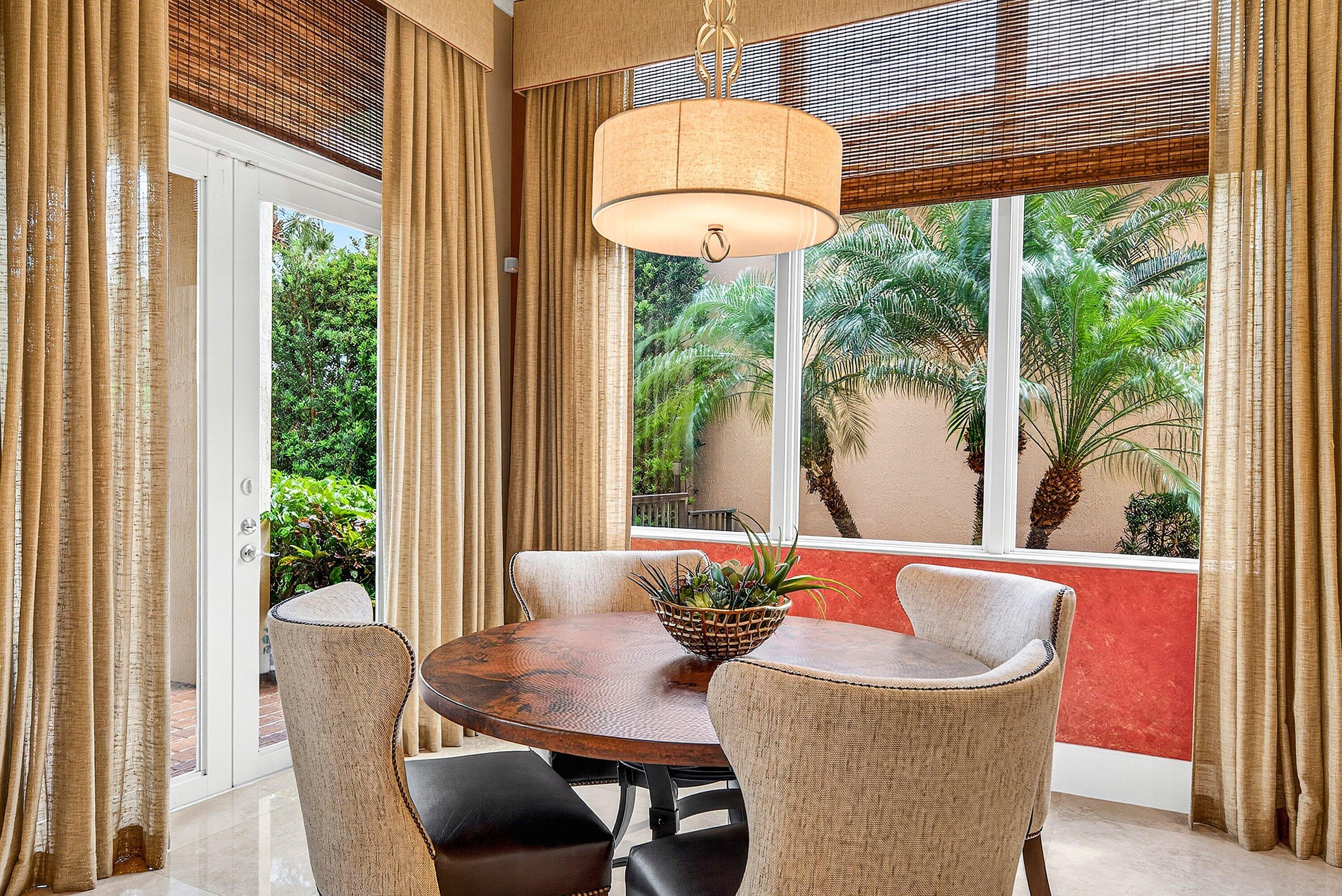 6445 Montesito Street Boca Raton, FL 33496 - Photo 23 of 86 a view of a dining room with furniture window and outside view