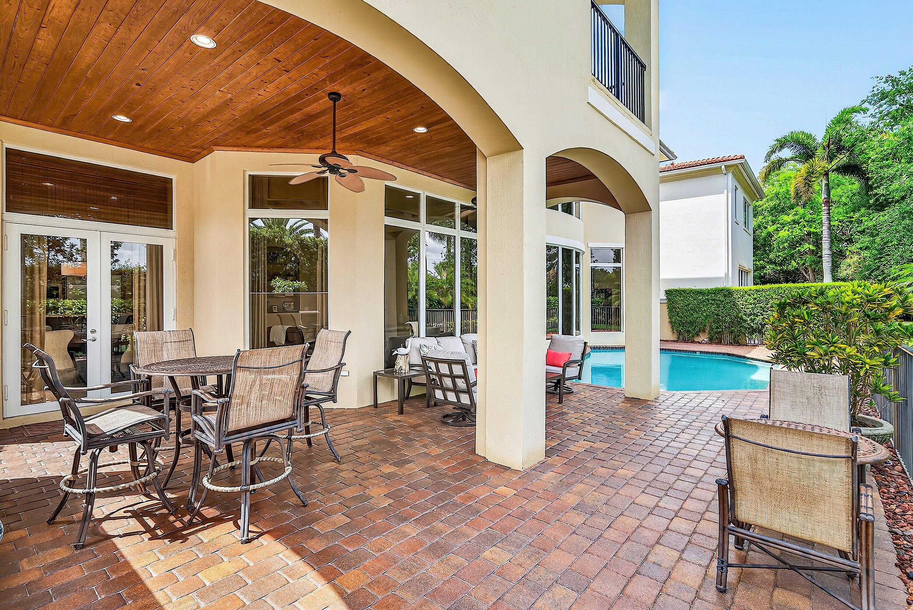 6445 Montesito Street Boca Raton, FL 33496 - Photo 38 of 86 Back Patio view