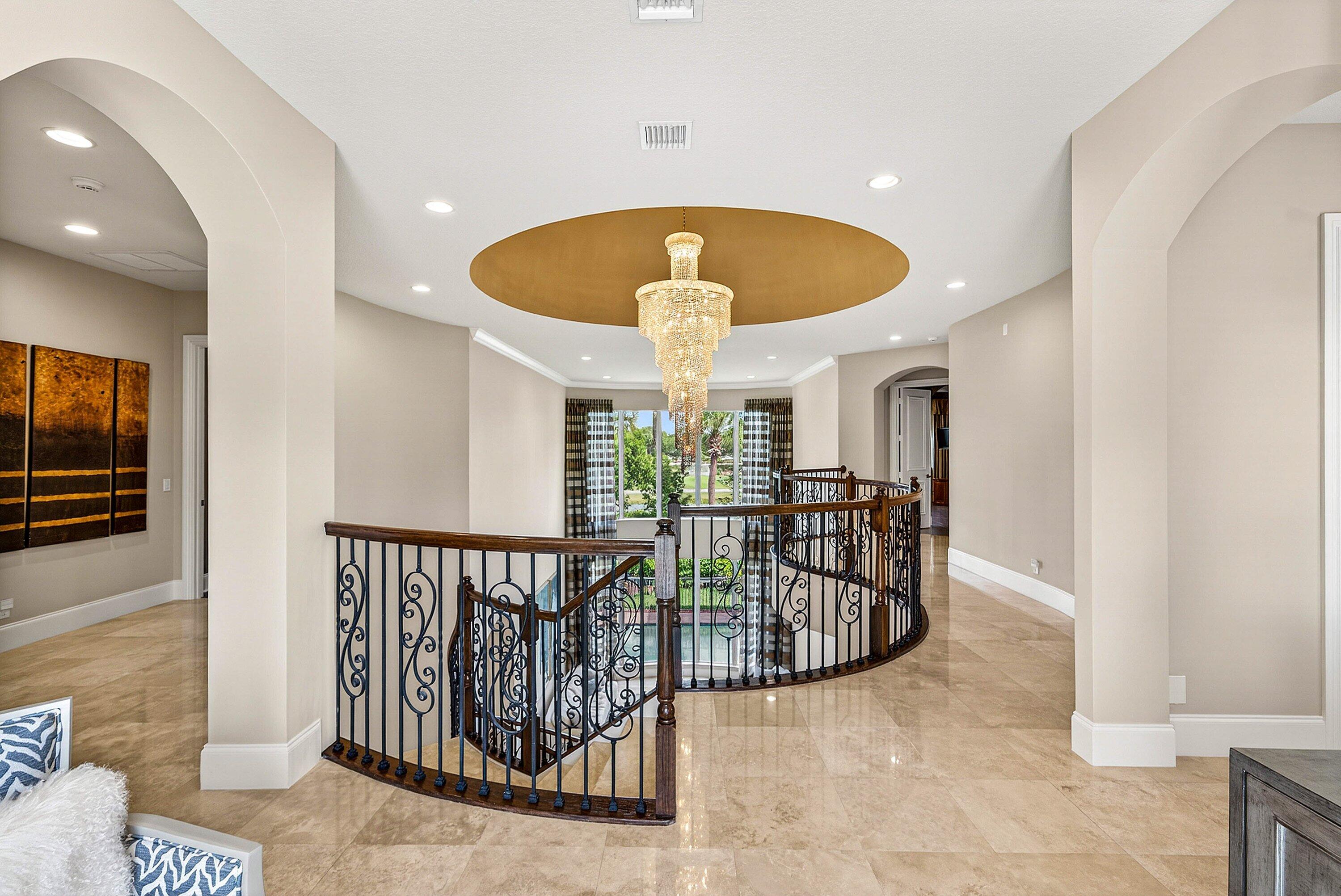 6445 Montesito Street Boca Raton, FL 33496 - Photo 43 of 86 Landing with golf course view