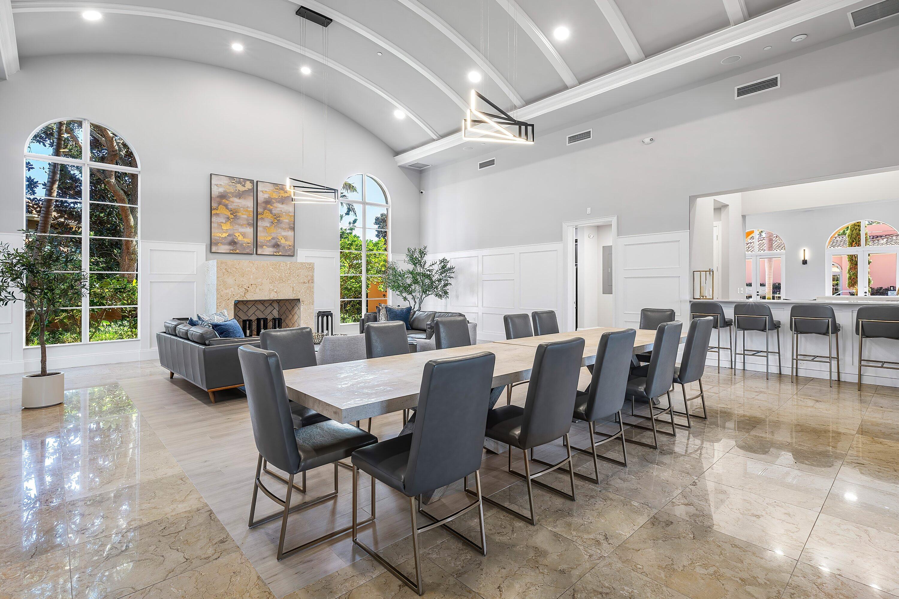 6445 Montesito Street Boca Raton, FL 33496 - Photo 75 of 86 a view of a dining room with furniture window and outside view