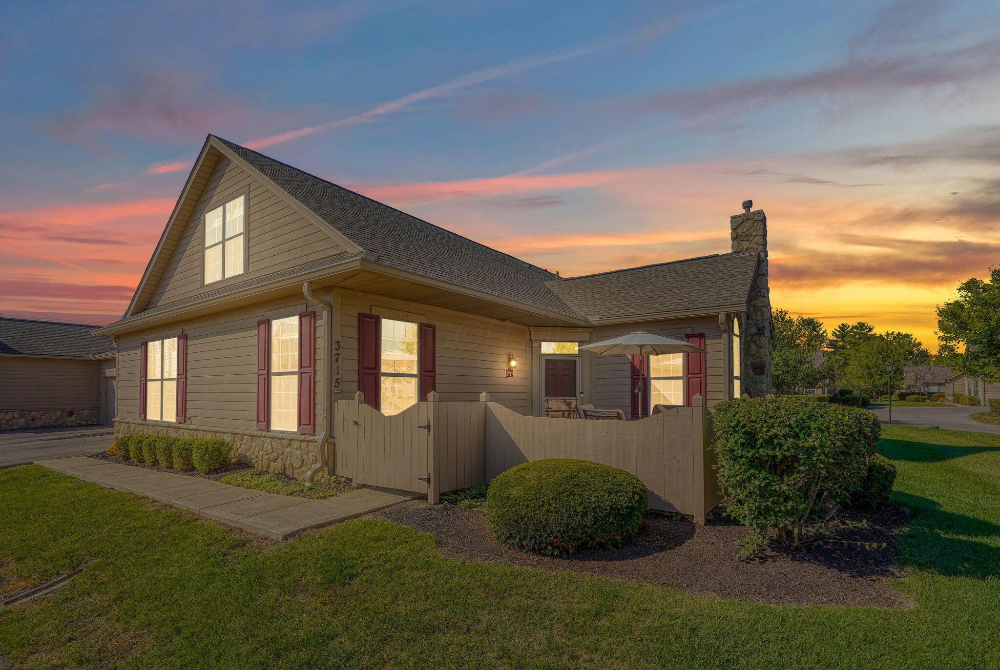 3717 Stoneway Point Powell, OH 43065 - Photo 38 of 44 Twilight