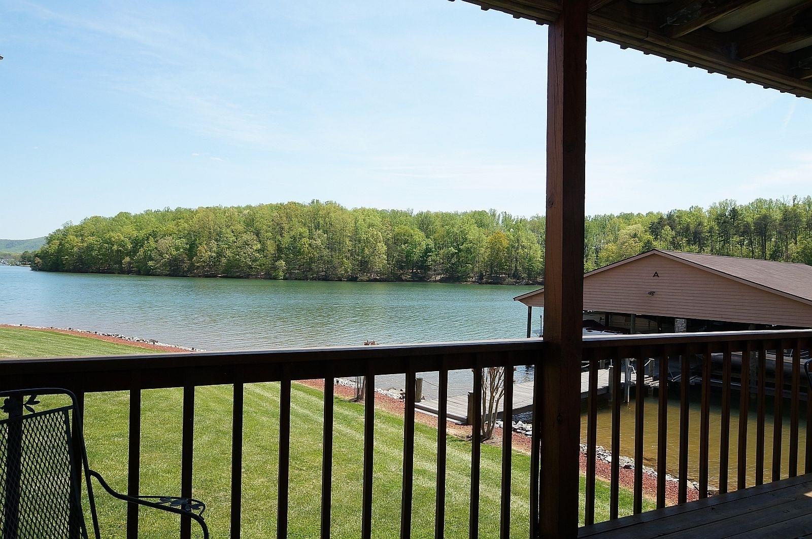 650 Monte Vista Road, Unit 402 Union Hall, VA 24176 - Photo 7 of 19 deck and lake