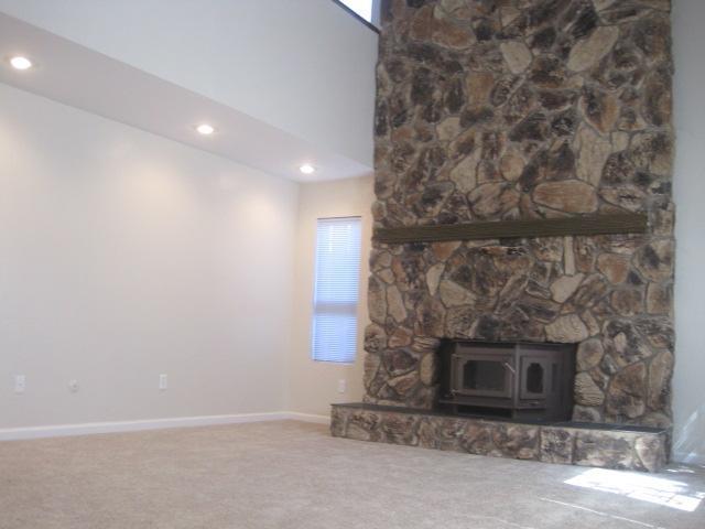 241 North Ruth Street Porterville, CA 93257 - Photo 3 of 21 2 story tall fireplace in the living roo