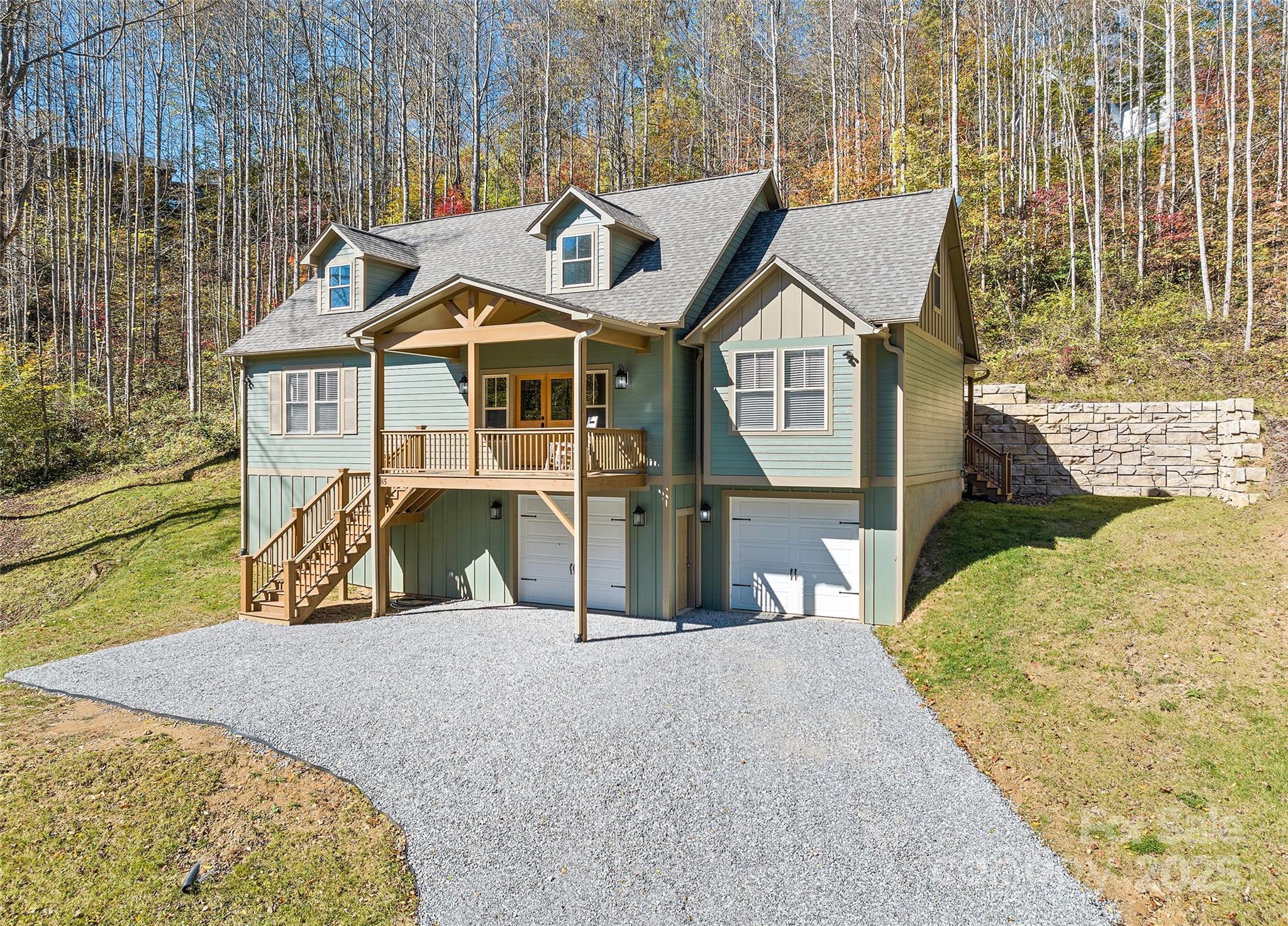 a view of a house with a roof deck