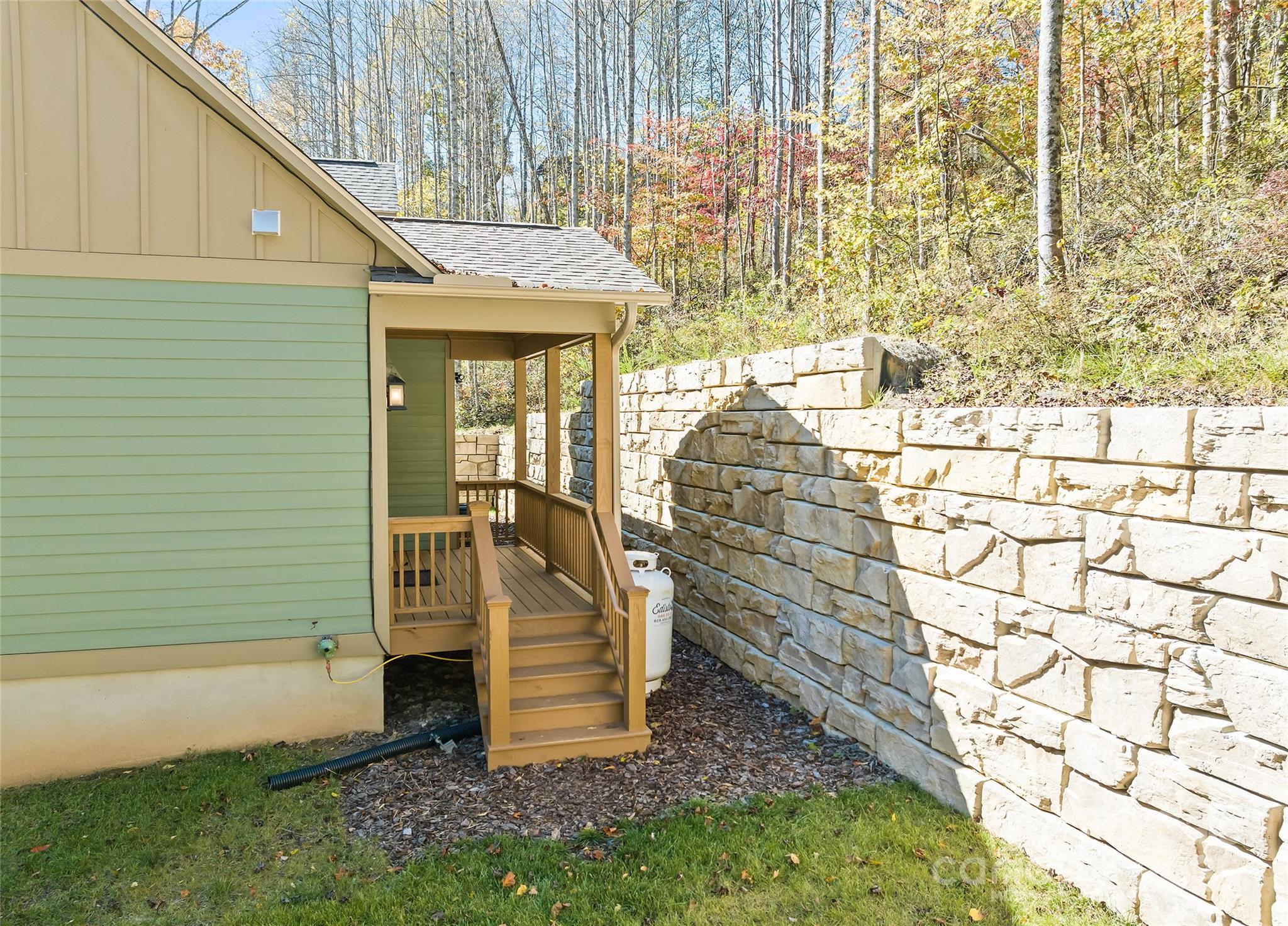 85 Garnet Spg Lane Waynesville, NC 28785 - Photo 33 of 36 a view of outdoor space and deck
