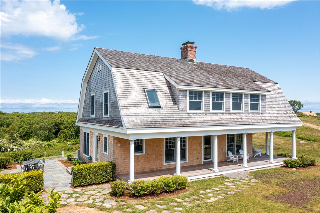1307 Peckham Farm Road Block Island, RI 02807 - Photo 3 of 32 New cedar roof, cedar siding, decking, windows, doors 2022