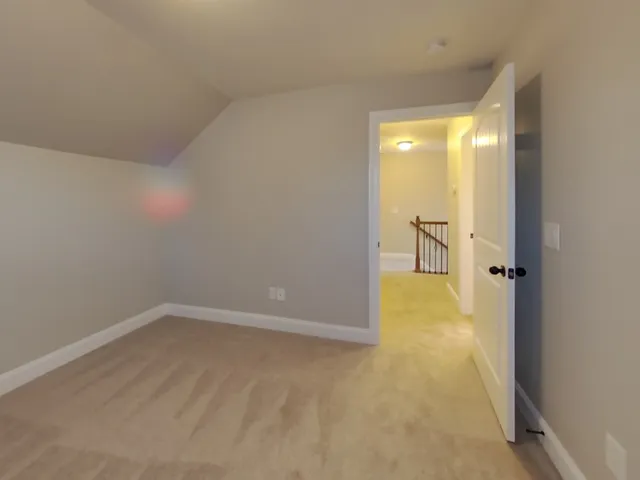 a view of empty room