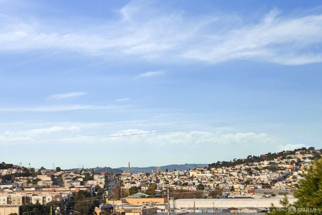 a view of a city and sky