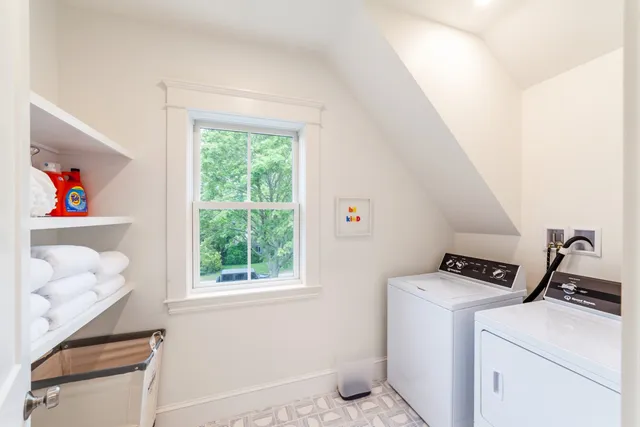 a room with storage and utility