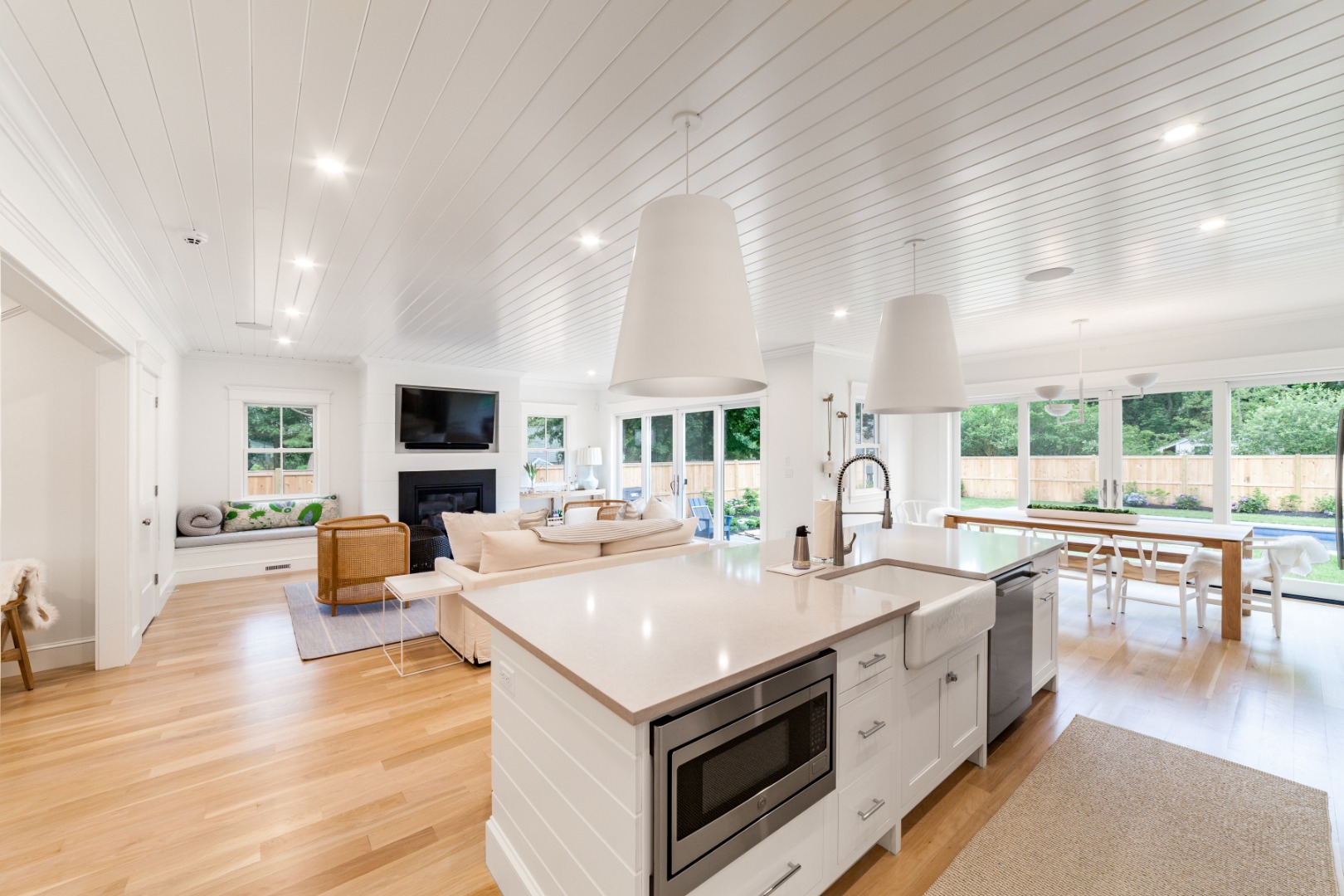 38 Pinehurst Road Edgartown, MA 02539 - Photo 8 of 38 a open kitchen with stainless steel appliances granite countertop a stove and a wooden floors