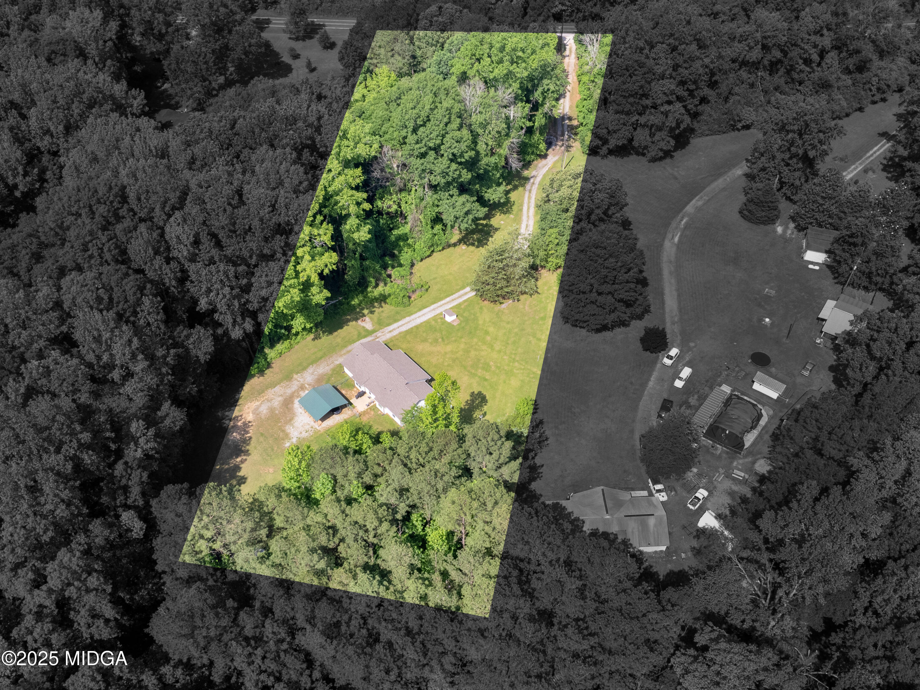 500 Moon Road Griffin, GA 30223 - Photo 46 of 47 Aerial View