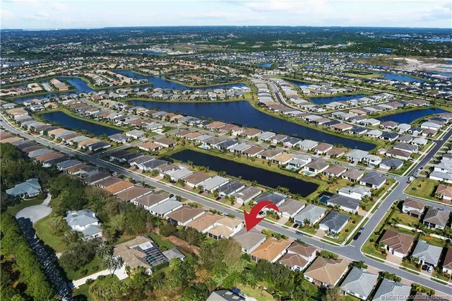 a view of outdoor space with garden and trees
