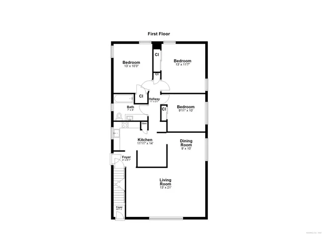 a picture of a floor plan