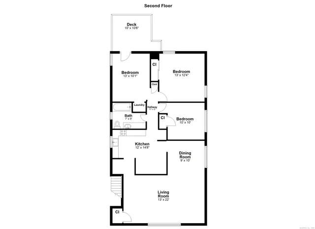 a picture of wall with a white wall and picture