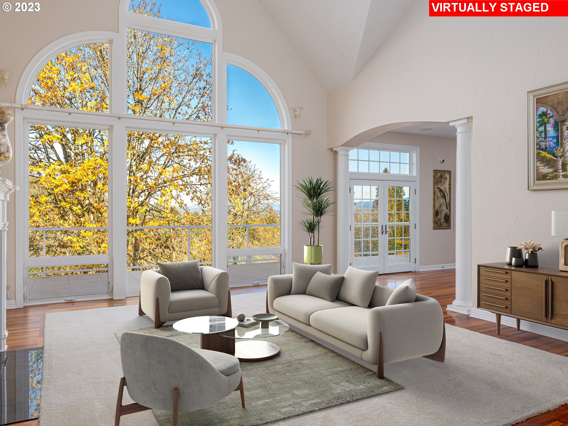 565 Southeast 46th Drive Gresham, OR 97080 - Photo 7 of 48 a living room with furniture and a large window