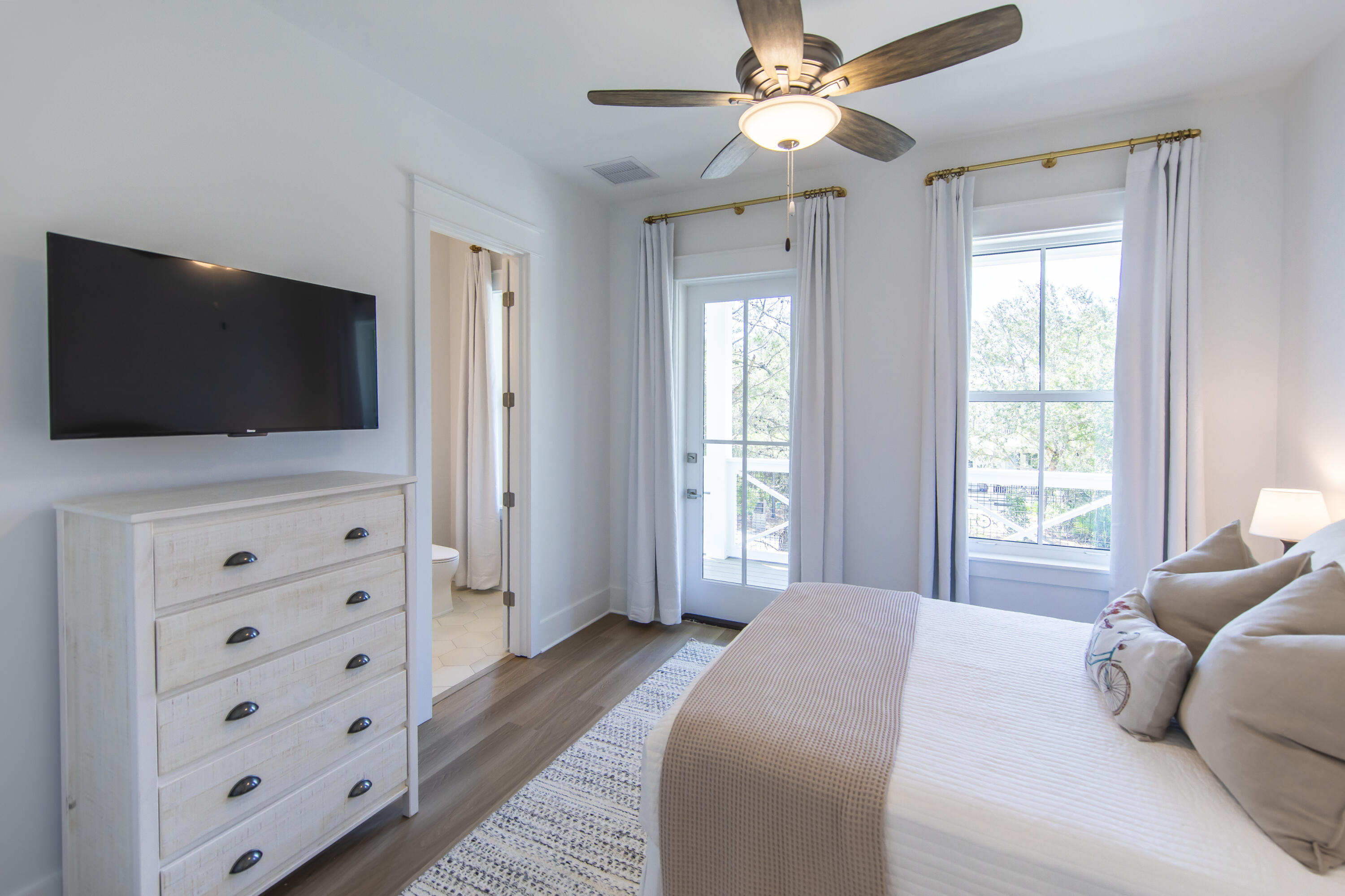 276 Clareon Dr Inlet Beach Inlet Beach, FL 32461 - Photo 22 of 38 Private porch off Guest Suite