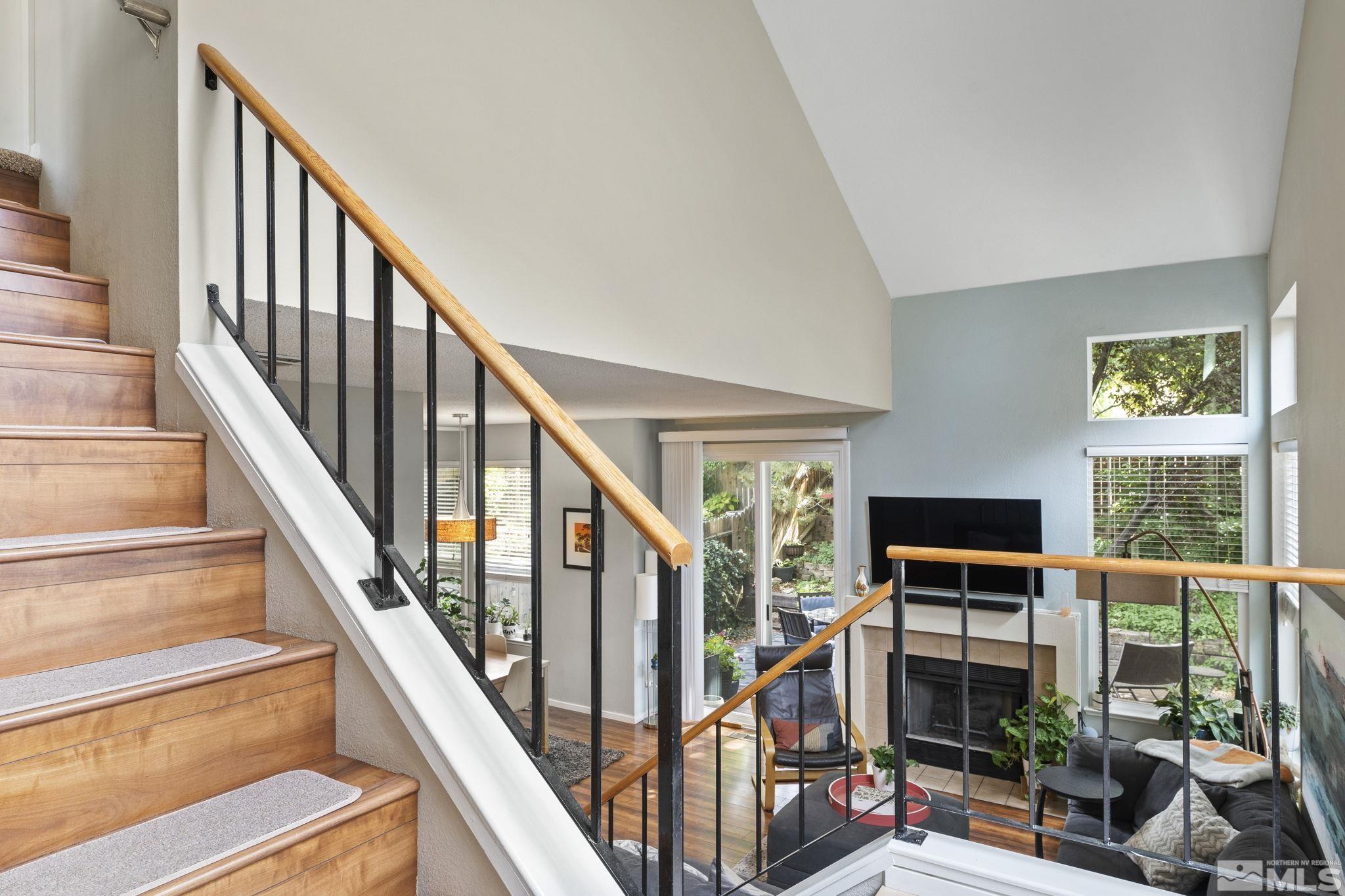 4391 Loreto Lane Reno, NV 89502 - Photo 5 of 39 a view of entryway with wooden floor and windows