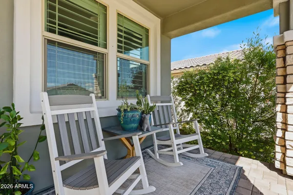 a view of chair in the balcony