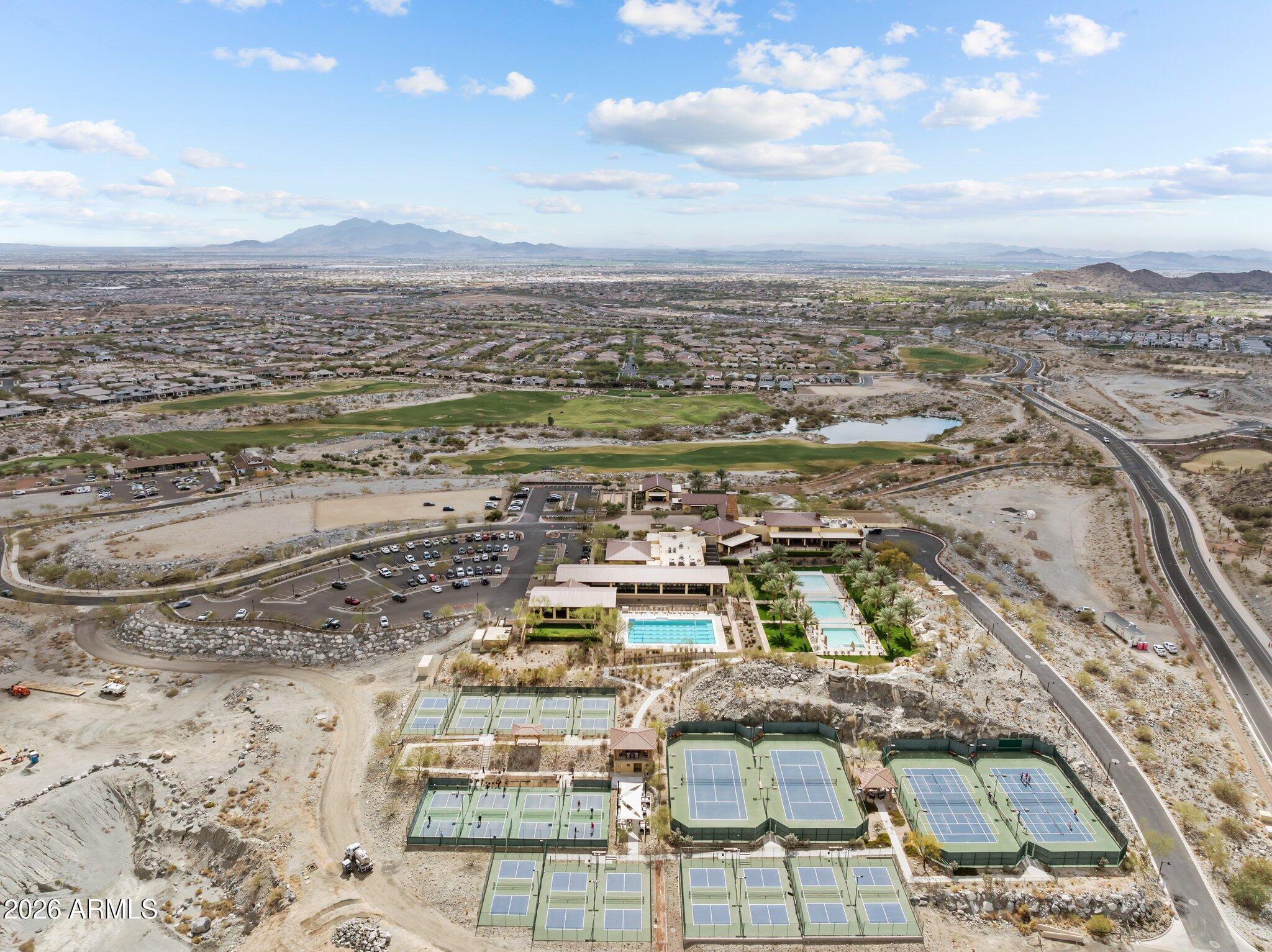 20636 West Luke Avenue Buckeye, AZ 85396 - Photo 34 of 42 an aerial view of residential houses with outdoor space