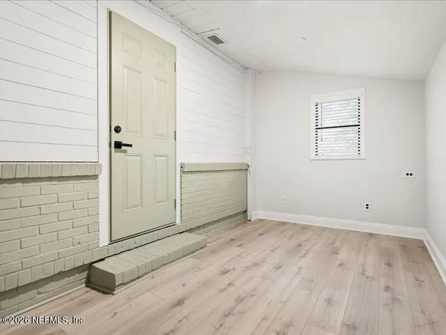 a view of empty room