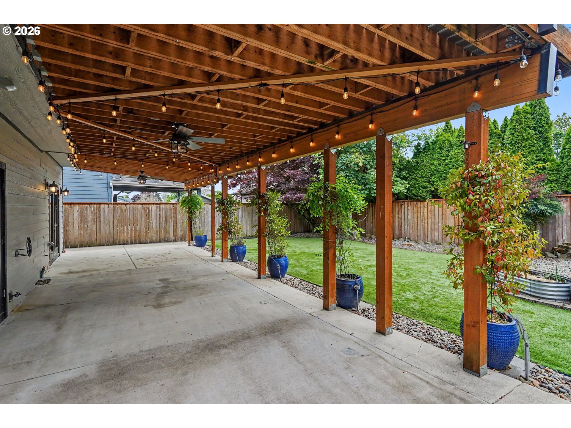 1462 Barnick Road Northeast Keizer, OR 97303 - Photo 40 of 48 a view of a backyard