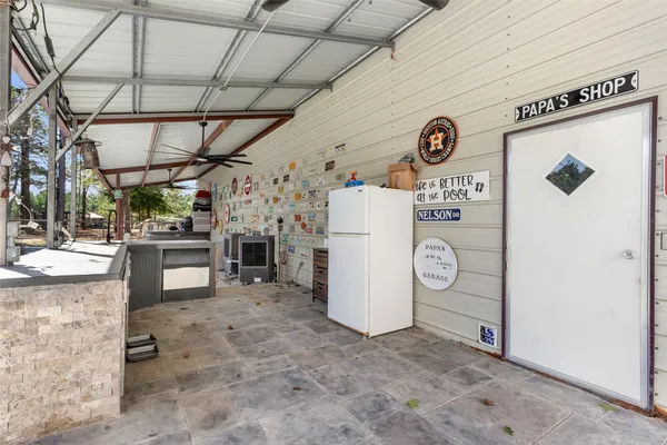 a view of a storage & utility room