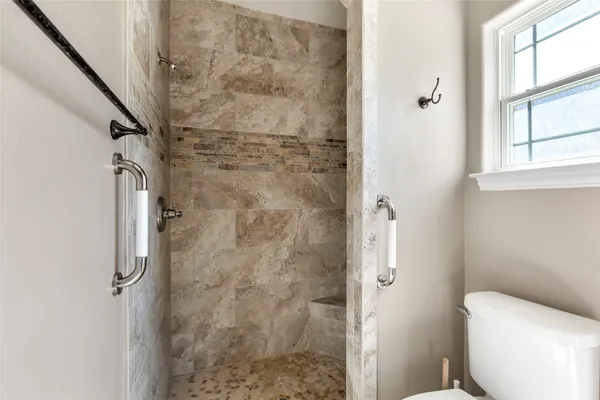 a view of kitchen with dining table and chairs