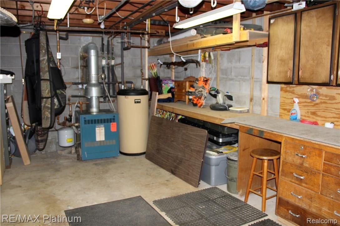 5775 Bullard Road Fenton, MI 48430 - Photo 36 of 50 Heated Workshop off Garage.